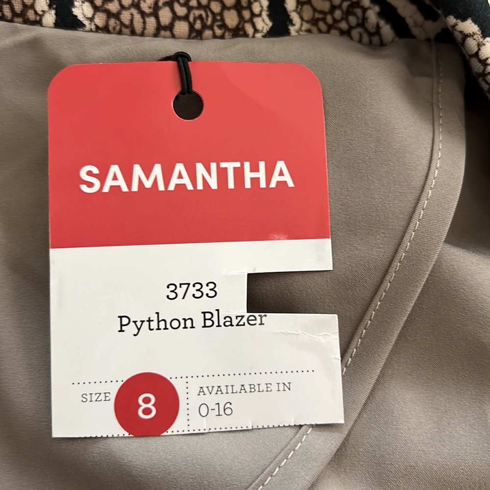 CAbi Samantha python blazer - Picture 12 of 13